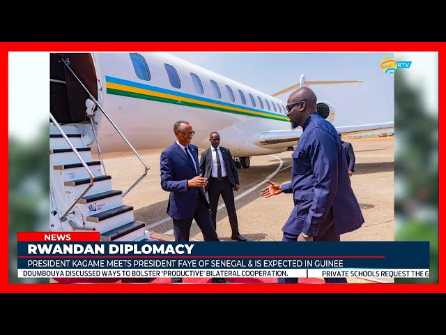 ⁣President Kagame is on a State Visit in Guinea