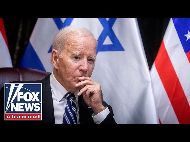 ⁣Is President Biden playing 'political games' with ally Israel?