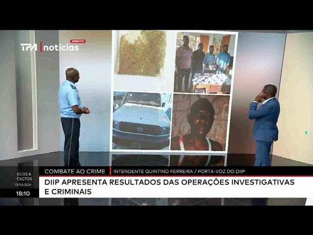 ⁣DIIP apresenta resultados das operações investigativas e criminais