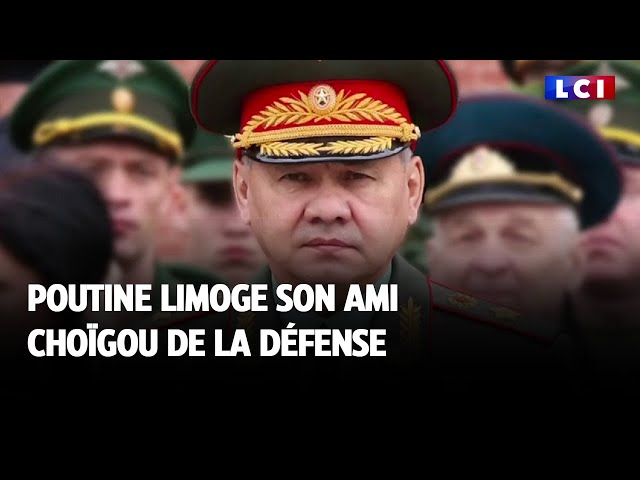 ⁣Poutine limoge son ami Choïgou de la défense