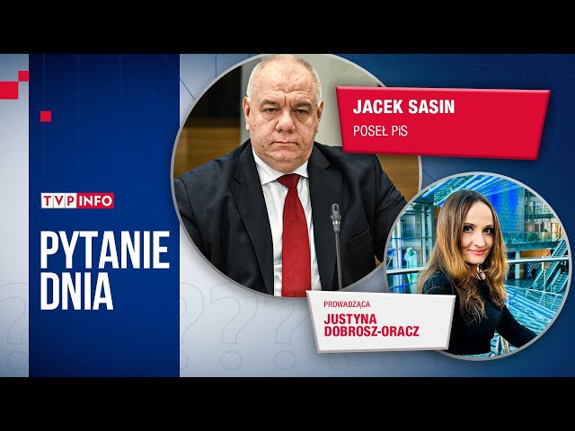 ⁣Jacek Sasin: nie mam nic przeciwko używaniu Pegasusa | PYTANIE DNIA