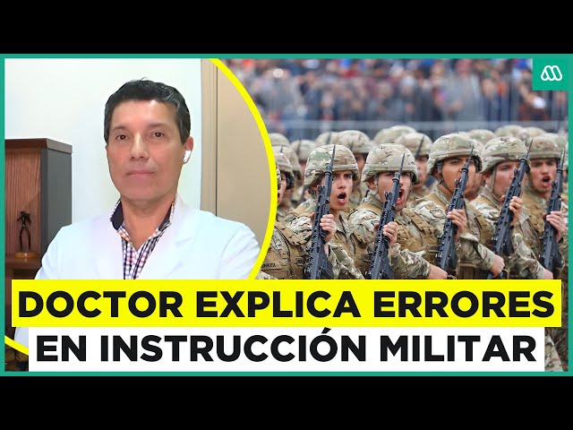 Doctor experto en alturas explica los errores cometidos en la instrucción militar de Putre