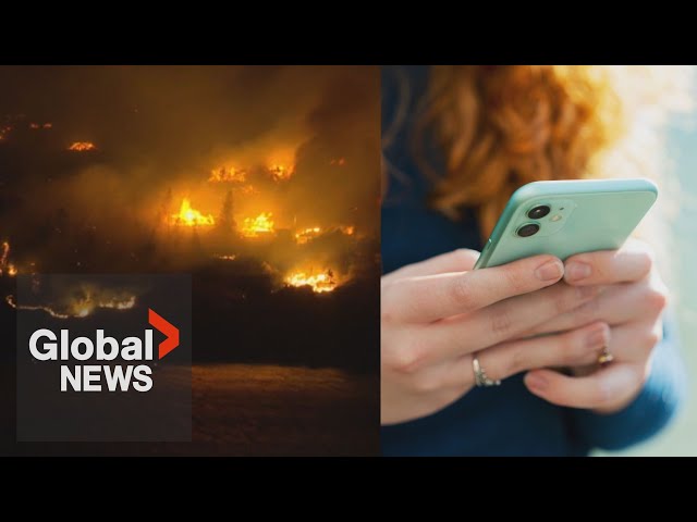 ⁣Canada wildfires: Be ready "for anything" after telecom lines damaged by flames, official 