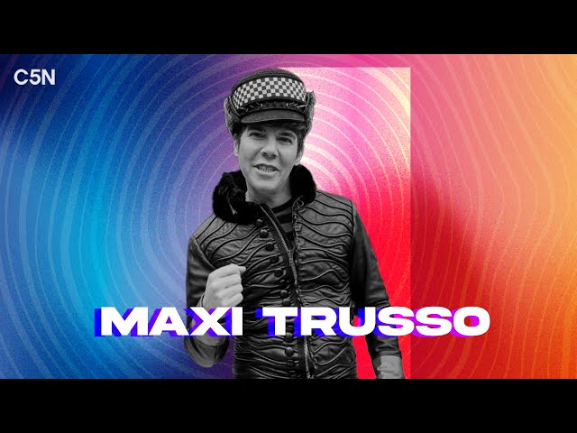 ⁣MAXI TRUSSO: “MILEI me parece un PERSONAJE SIMPÁTICO"