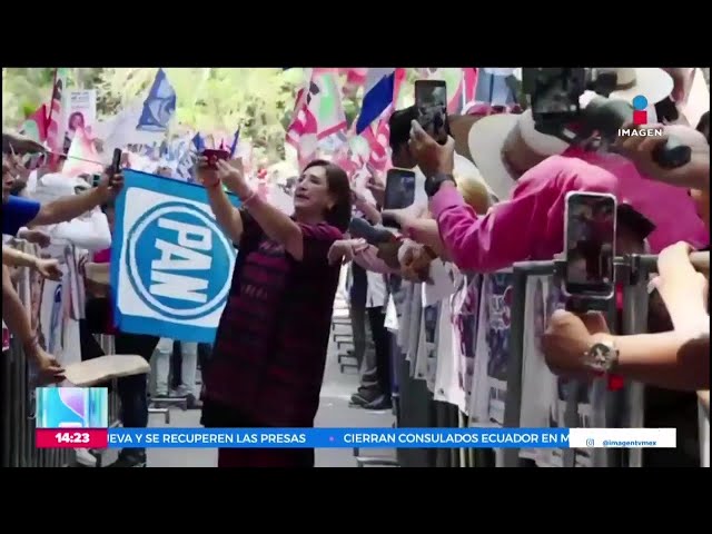 ⁣¿Cuáles son las actividades de los candidatos presidenciales?