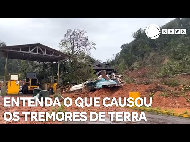 ⁣Entenda o que causou os tremores de terra em Caxias do Sul