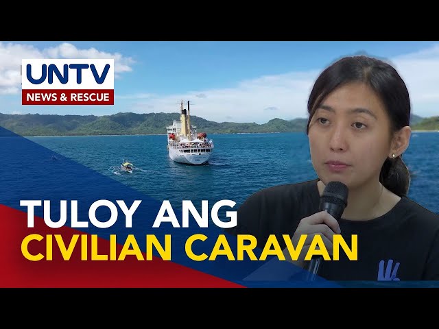 ⁣Atin Ito Coalition, hindi aatras sa civilian caravan sa gitna ng pagdami ng Chinese vessels sa WPS