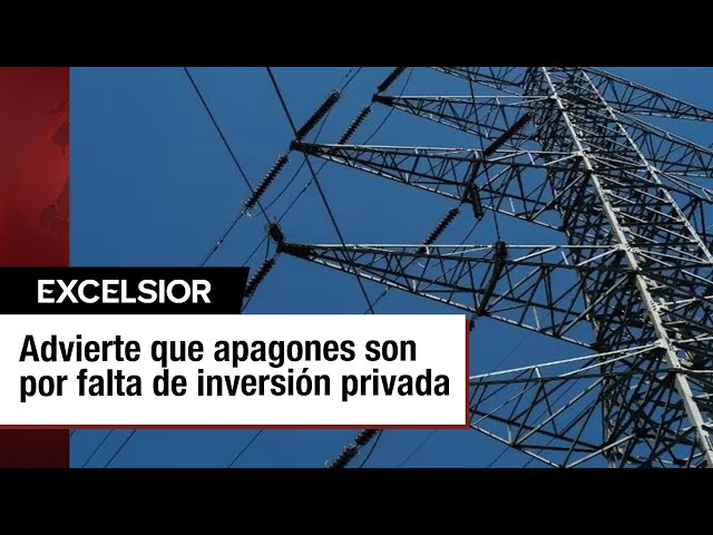 Apagones recientes son una mala señal para inversionistas: CONCAMIN