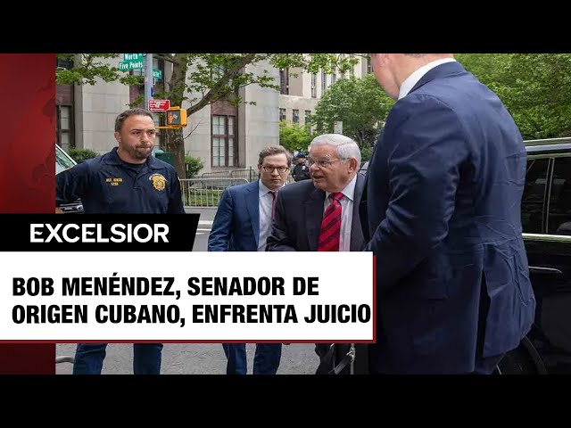 ⁣Bob Menéndez, senador de origen cubano, enfrenta juicio por red de corrupción