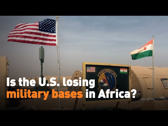 ⁣Is the U.S. losing military bases in Africa?