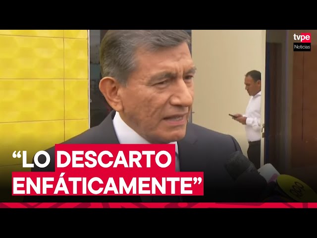 ⁣Exministro Morán rechaza presunto complot contra Mateo Castañeda