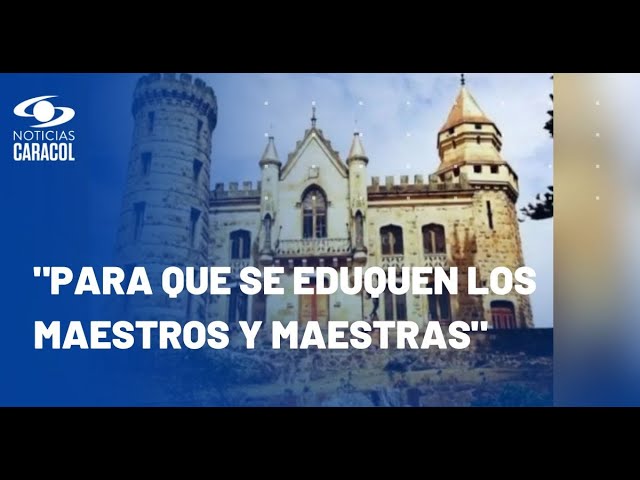 ⁣Petro anuncia que castillo Marroquín será entregado a la Universidad Pedagógica