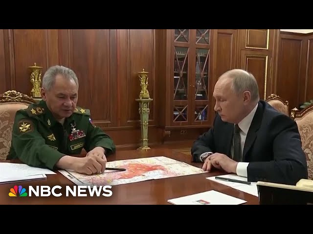 ⁣Putin removes longtime Russian defense minister Sergei Shoigu