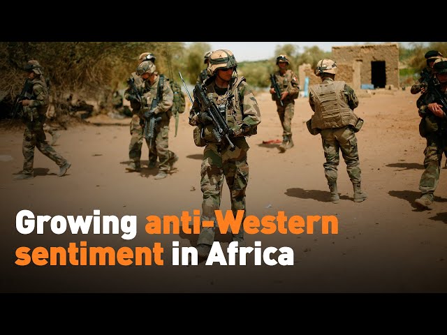 ⁣Growing anti-Western sentiment in Africa