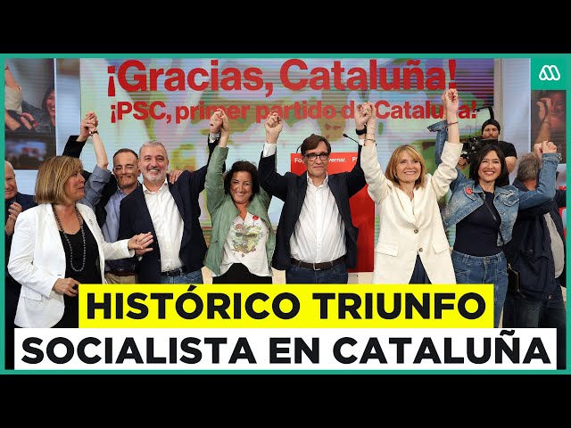 ⁣Histórico triunfo del socialismo en Cataluña: ¿Qué significa esto para la región?
