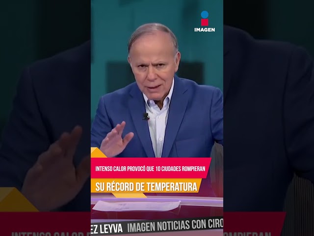 ⁣Intenso calor provocó que 10 ciudades rompieran su récord de temperatura | Shorts | Ciro