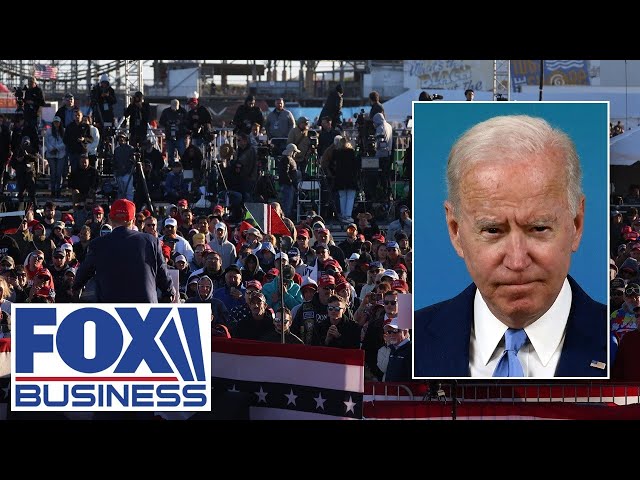 ⁣Mike Huckabee: Trump took the 'hide off' Biden at New Jersey rally