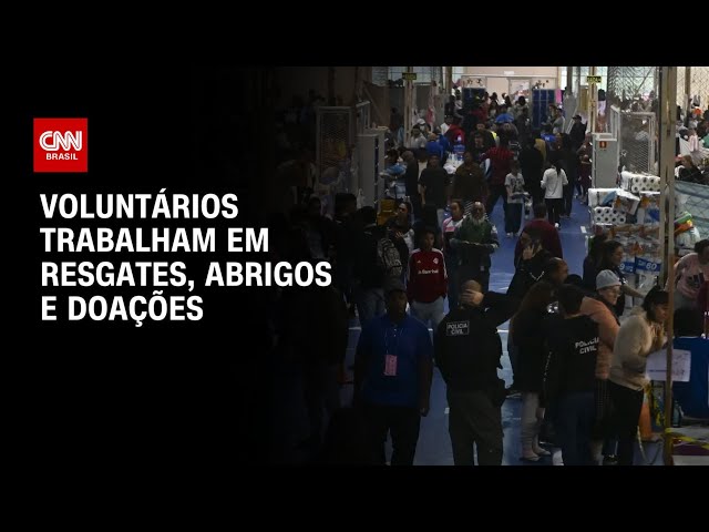 Voluntários trabalham em resgates, abrigos e doações | WW