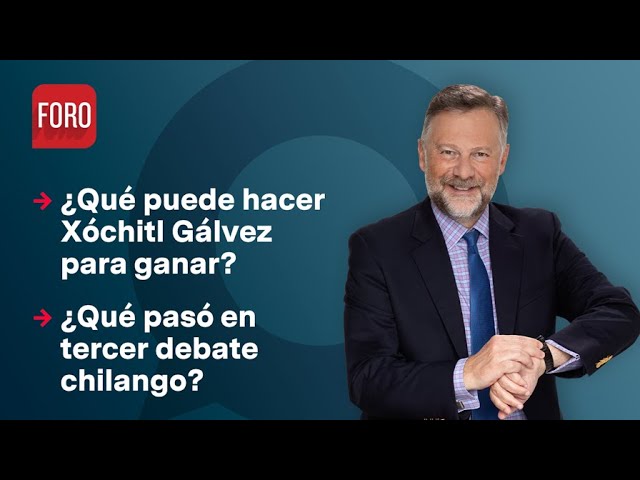 ⁣¿Qué puede hacer Xóchitl Gálvez para ganar elecciones? / Es la Hora de Opinar - 13 de mayo de 2024