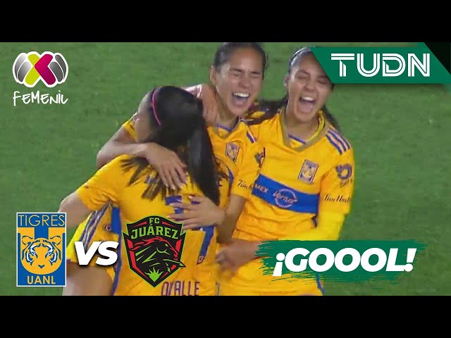 ⁣¡EMPATE Y CLASIFICA! Gol de Reyes | Tigres 1-0 Juárez | Liga Mx Femenil - CL2024 - 4tos | TUDN