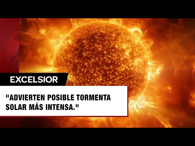 Podría ocurrir una tormenta solar más intensa: Américo González, Investigador de la UNAM
