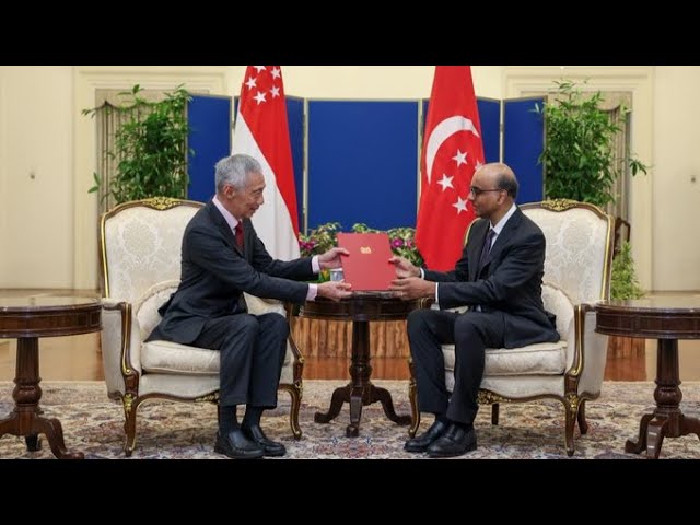 ⁣Le PM singapourien Lee Hsien Loong soumet sa lettre de démission au président