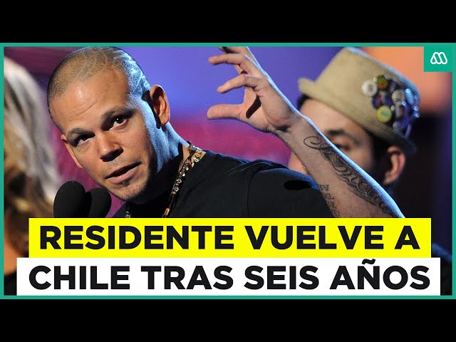 ⁣Residente vuelve a Chile tras seis años con su tour "Las letras ya no importan"