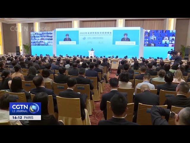 ⁣Beijing : ouverture du Sommet mondial pour la promotion du commerce et de l'investissement