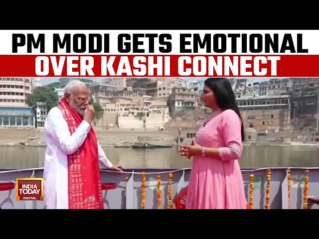 ⁣PM Modi Interview Ahead Of Nomination: PM Modi Gets Emotional As He Remembers His Late Mother