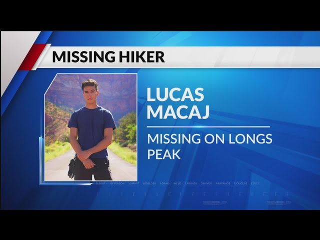 Colorado Springs man missing after summiting Longs Peak