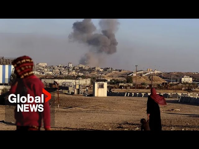 ⁣Gaza crisis: Israeli attacks on Rafah intensifying, residents say