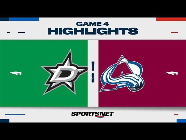 ⁣NHL Game 4 Highlights | Stars vs. Avalanche - May 13, 2024