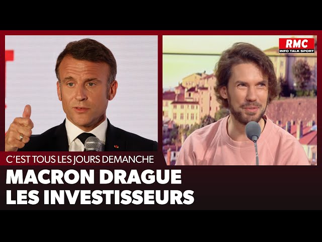 ⁣Arnaud Demanche : Macron drague les investisseurs