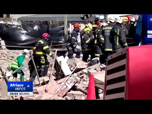 ⁣Afrique du Sud : un homme sorti des décombres 5 jours après l'effondrement d'un immeuble