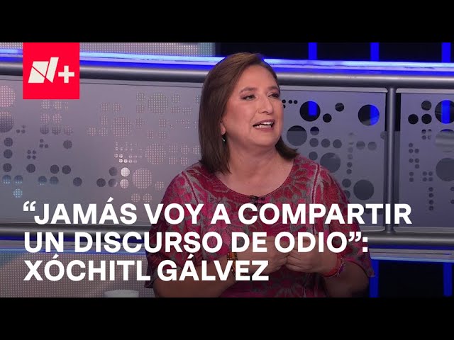 ⁣Xóchitl Gálvez reitera que no milita en ningún partido y no comparte discursos de odio- Tercer Grado