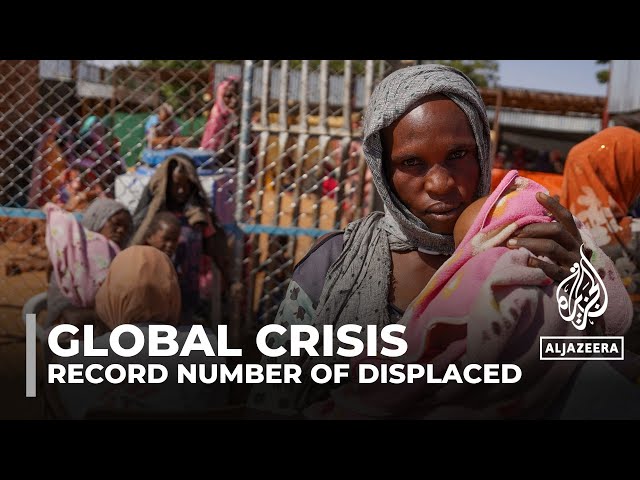 2023 global displacement crisis: Record 76 million people forced from homes