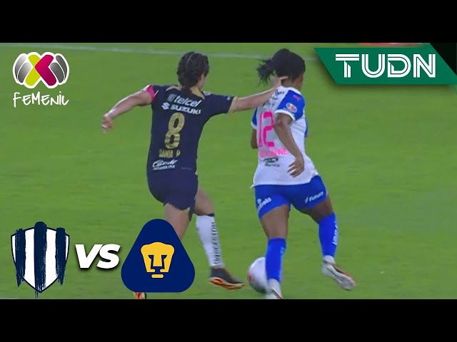 ⁣¿HAY POLÉMICA? VAR quita penal | Monterrey 0-0 Pumas | Liga Mx Femenil - CL2024 - 4tos | TUDN