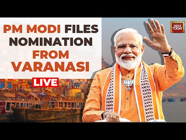 ⁣PM Modi LIVE: PM Modi Files Nomination From Varanasi | PM Modi LIVE News | India Today LIVE
