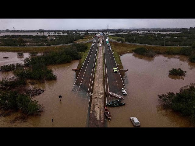 ⁣Death toll from floods in S Brazil hits 147