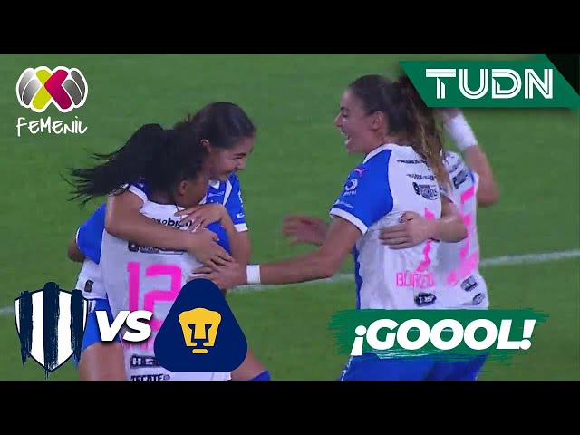 ⁣¡Gol de Rayadas! Seoposenwe marca de cabeza | Monterrey 1-0 Pumas | Liga Mx Femenil - CL2024 - 4tos