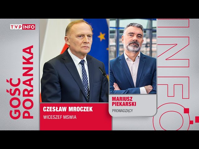 ⁣Czesław Mroczek: Rozważamy budowę drugiego płotu na granicy | GOŚĆ PORANKA