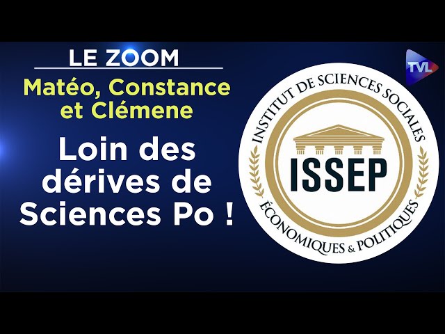 ⁣ISSEP : nous sommes un contre Sciences Po ! - Le Zoom - Matéo, Constance et Clément - TVL
