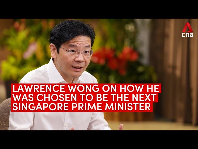 ⁣Lawrence Wong on how he was chosen to be the next Singapore Prime Minister