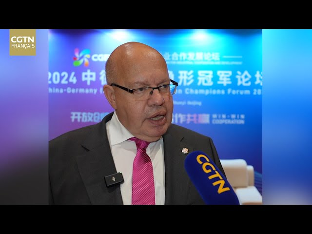 ⁣Ancien ministre allemand : La Chine et l'Allemagne doivent harmoniser leurs avantages concurren