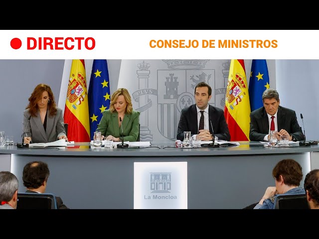 ⁣CONSEJO MINISTROS: El PRIMERO tras las ELECCIONES en CATALUÑA | RTVE