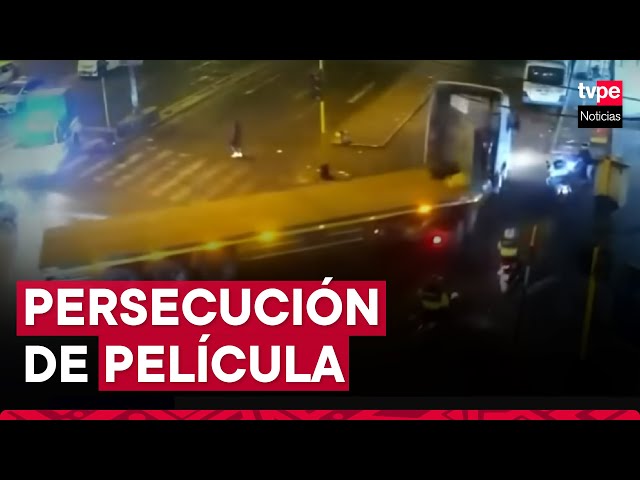 Ate: capturan a conductor que trató de robar el tráiler de empresa donde trabajaba