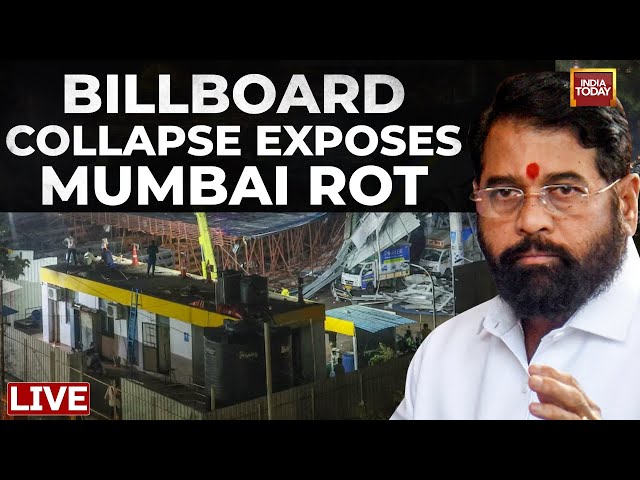 ⁣LIVE | Mumbai Hoarding Collapse Toll Climbs To 14, Case Filed Against Ad Agency | Mumbai News Live