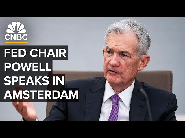 ⁣Fed Chair Jerome Powell speaks to the Foreign Bankers' Association in Amsterdam — 5/14/2024