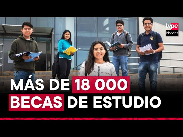 ⁣Ministerio de Educación entregará cerca de 19 000 becas este 2024