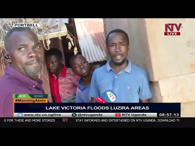 ⁣Lake Victoria floods Luzira areas | ONTHEGROUND